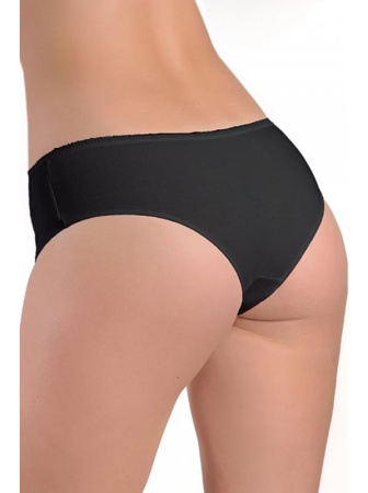 Полные трусики ORO Alma 2247 Черный || Полные трусики ORO Alma 2247 Черный