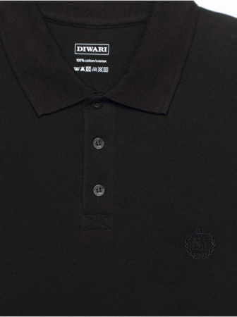 Трикотаж DiWaRi Джемпер чол. MD 415, р.182,188-108, чорний