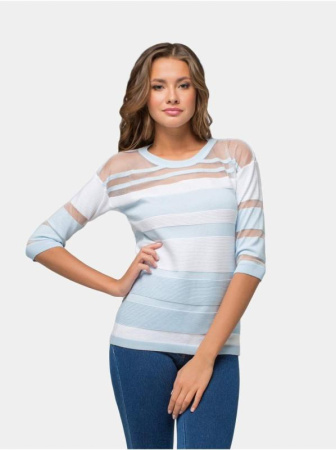 ВТЖП Джемпер жін. CONTE ELEGANT LDK020 16С-121СП, р.170,176-88, біло-блакитний