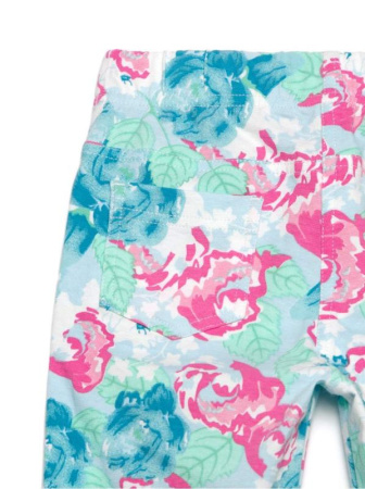 Леггинсы с цветочным рисунком ALIConte, р.146-76, mentol || Легінси з квітковим малюнком ALIConte, р. 146-76, mentol