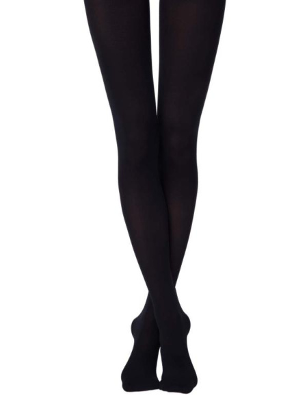 Бавовняні колготки з ефектом 3D MICROCOTTON 200 Lycra, р. 6, Nero Бавовняні колготки з ефектом 3D MICROCOTTON 200 Lycra, р. 6, Nero