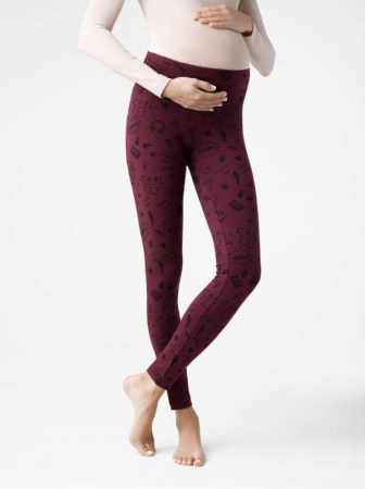 Легинсы женские Conte MAMA ART, р.170-94, windsor wine