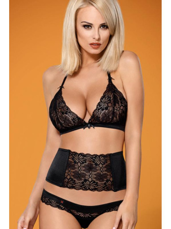 Комплект Obsessive 846-SEG-1 set Черный Комплект Obsessive 846-SEG-1 set Черный