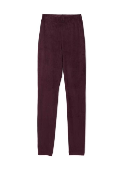 Ультрам'які легінси з штучної замші VELVET, р. 170-98, bordo Ультрам'які легінси з штучної замші VELVET, р. 170-98, bordo