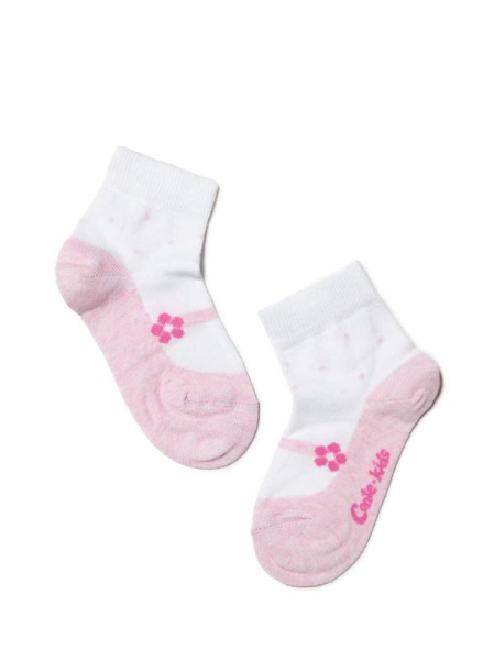 Шкарпетки дит. TIP-TOP 5С-11СП, р.12, 255 білий-світло-рожевий