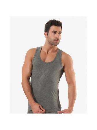 Мужская майка Oztas A-1050, L, Серый