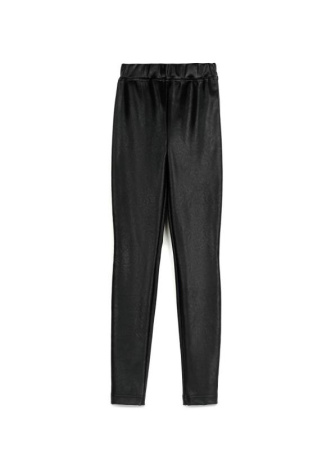 Моделирующие термолеггинсы с высокой посадкой из искусственной кожи BELLA CONTE, р.170-94, royal blaConte Kids || Моделюючі термолеггинсы з високою посадкою зі штучної шкіри BELLA CONTE, р. 170-90, deep khaki