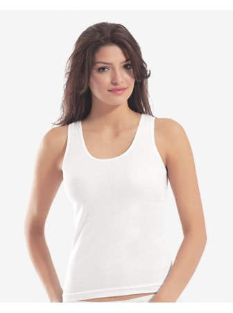 Женская майка Oztas A-2026, 2XL, Белый