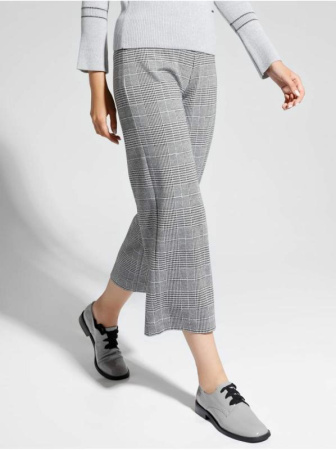 Кюлоты с высокой посадкой в клетку CLASSIC CHIC Кюлоты с высокой посадкой в клетку CLASSIC CHIC