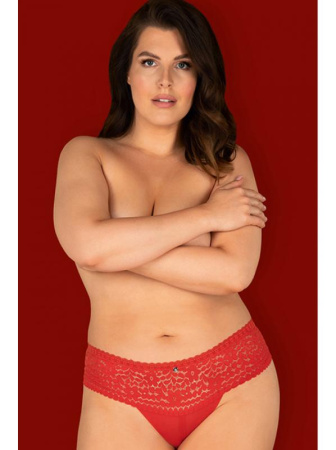 Трусики Obsessive Blossmina Красный