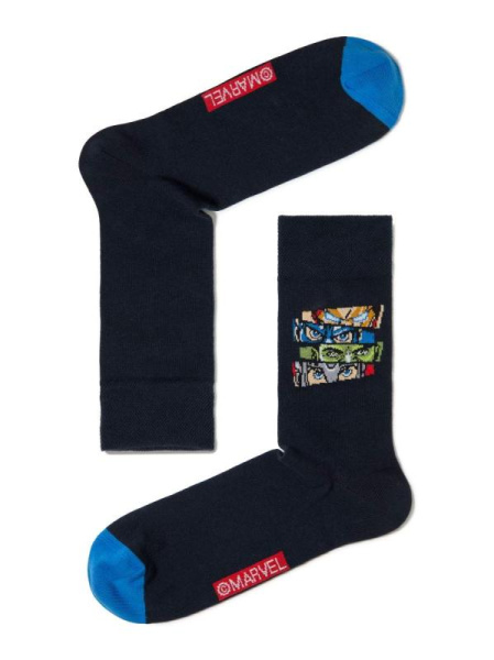 Носки муж. DW MARVEL 17С-140СПМ, р.29, 117 темно-синий