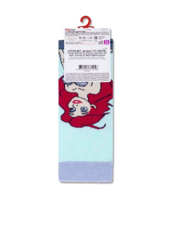 Шкарпетки дит. CK DISNEY (принцеси) 17С-138СПМ, р.18, 387 світло-сірий