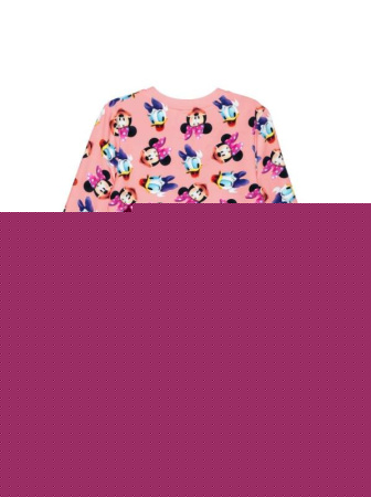 Хлопковый свитшот с ярким принтом Disney 952 || Джемпер жін. CE DISNEY LD 952, р.170-96, pink friends