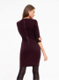 Ультрамодное платье-футляр с металлическим блеском 854 || Плаття жін. CE LPL 854, р.170-100-106, bordo