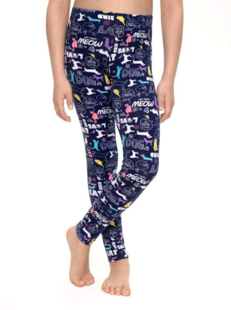 Комплект леггинсы+бриджи TRAITY || Комплект трикотажний TRAITY, р.122,128-64, nero-blue