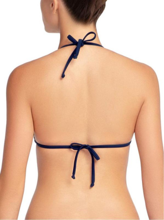 Бикини с треугольными чашками &quot;PUSH UP&quot; AGNES || ВКТ CE Бюстгалтер купальний жіночий AGNES, р.80(B), синій-білий