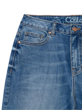 Eco-friendly джинсы Mom Fit с высокой посадкой CON-187 || Брюки джинсові жін. CE CON-187, р.170-106, mid blue Eco-friendly джинсы Mom Fit с высокой посадкой CON-187 || Брюки джинсові жін. CE CON-187, р.170-106, mid blue