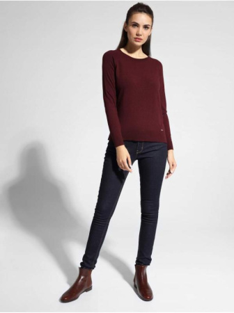 Вязаный джемпер из пряжи с вискозой премиального качества LDK 054 || Джемпер жін. CE LDK054 18С-206СП, р.170-88, port royal