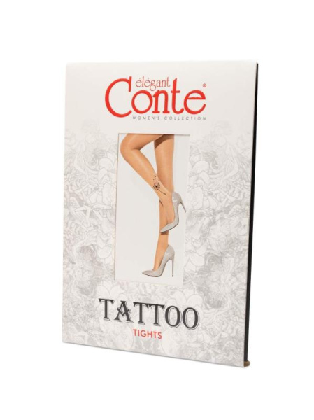 Колготки женские Conte FANTASY TATTOO 20С-17СП, р.4, 003 Bronz Колготки женские Conte FANTASY TATTOO 20С-17СП, р.4, 003 Bronz