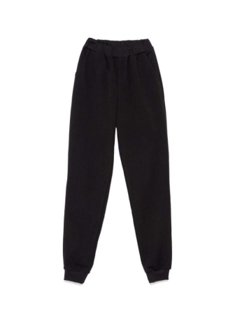 Джоггеры ORA с высокой посадкой с легким мерцанием люрекса || Брюки жін. CE ORA, р.164-98, shiny black