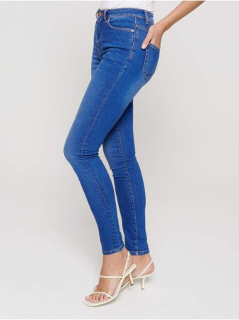 Моделирующие джинсы skinny с высокой посадкой CON-217 Lycra || Брюки джинсові жін. CE CON-217, р.164-94, washed royal blue Моделирующие джинсы skinny с высокой посадкой CON-217 Lycra || Брюки джинсові жін. CE CON-217, р.164-94, washed royal blue