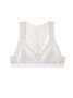 Кружевное бюстье с люрексом MONIKA LBE 819 || Бюстьє жіноче CE MONIKA LBE 819, р.170-84, white-gold