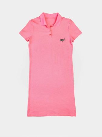 Платье с воротником-поло LPL 732 || ВТЖ Плаття жін. CE LPL 732, р.158,164-100-106, рожевий