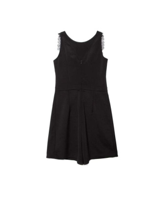 Черный полукомбинезон с открытыми плечами и кружевом GIGI || Напівкомбінезон жін. CE GIGI, р.170-84-90, black