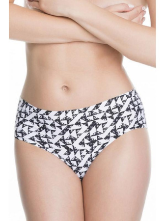 Полные трусики Julimex Optic Черно-белый || Полные трусики Julimex Optic Черно-белый