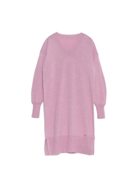 Ультракомфортное платье из итальянской пряжи с мериносовой шерстью LDK 072