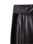Ультрамодные леггинсы из искусственной кожи с лампасами GLOSS CHIC, р.170-98, Nero || Ультрамодні легінси з штучної шкіри з лампасами GLOSS CHIC, р. 164-90, Nero