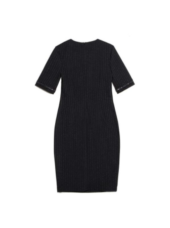 Платье-футляр с легким мерцанием люрекса LPL 1039 || Плаття жін. CE LPL 1039, р.170-96-102, shiny black