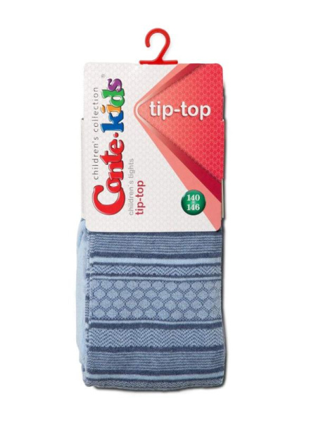 Колготки дитячі Conte Kids TIP-TOP, р. 140-146, 415 джинс світлий Колготки дитячі Conte Kids TIP-TOP, р. 140-146, 415 джинс світлий