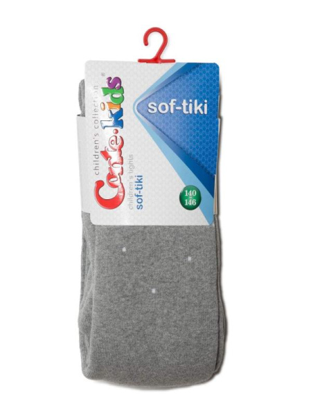 Колготки дитячі Conte Kids SOF-TIKI 7С-38СП, р. 140-146, 256 сірий Колготки дитячі Conte Kids SOF-TIKI 7С-38СП, р. 140-146, 256 сірий