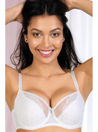 Бюстгальтер полумягкий Dama Kier Shirley Белый