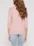 Фактурный джемпер с разрезами по рукавам из пряжи с вискозой LDK 086 || Джемпер жін. CE LDK086 19С-117СП, р.170-92, dusty rose