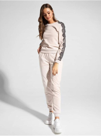 Хлопковый свитшот с легким мерцанием люрекса LD 1051 || Джемпер жін. CE LD 1051, р.170-88, shiny black