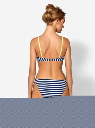 Купальник женский \u211651 || ВКТ CE Костюм купальний жіночий  №51, р.95-80-102, синій-жовтий