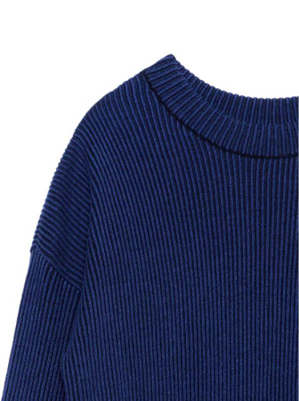 Вязаное платье из пряжи премиальной качества с модалом LDK 064 || Плаття жін. CE LDK064 18С-216СП, р.170-92-98, dark navy