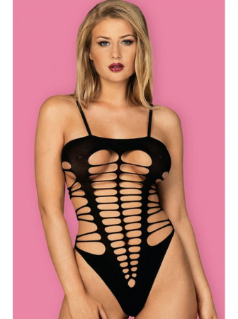 Боди Obsessive B122  Черный Боди Obsessive B122  Черный