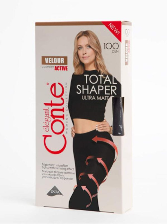 Стягуючі матові колготки VELOUR ACTIVE 100 Lycra
