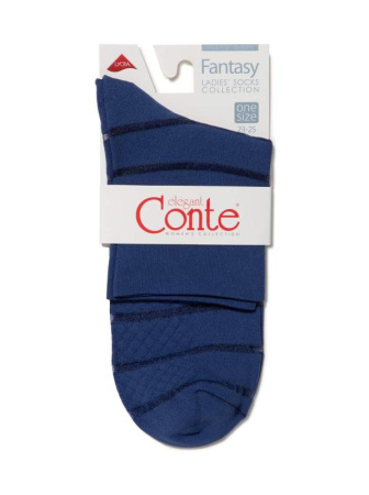 Носки с рисунком в полоску FANTASY || Шкарпетки жін. FANTASY 16С-85СП, р.23-25, Marino