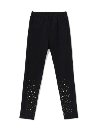 Ультрамодные джеггинсы с россыпью из стразов MINI SILVIA || Ультрамодні джеггінси з розсипом зі стразів MINI SILVIA