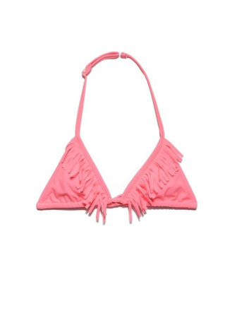 Купальник с декоративной бахромой SALSA || Костюм купальний для дівчат СE SALSA, р.158,164-84, pink lemonade