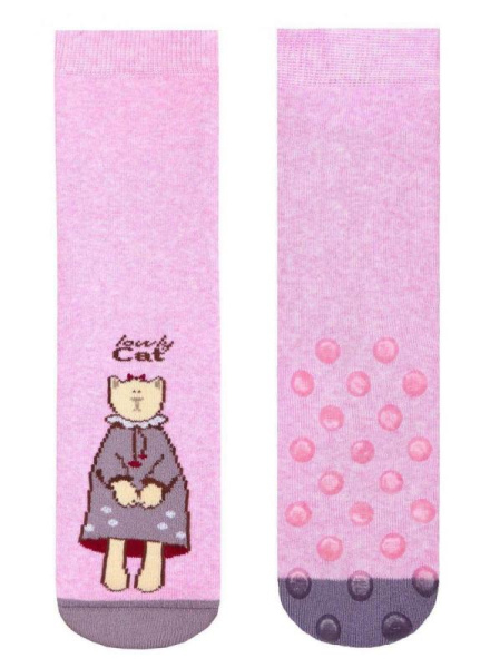 Шкарпетки дит. ВЕСЕЛІ НІЖКИ (махрові, проти ковзання) 17С-45СП, р.18, 295 бежевий