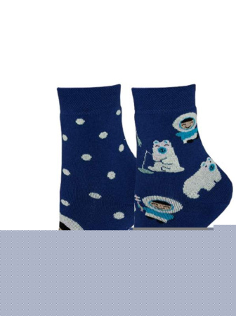 ШКАРПЕТКИ ДИТЯЧІ 3060 BABY (малюнок), р.13-14, 546 ДЖИНС