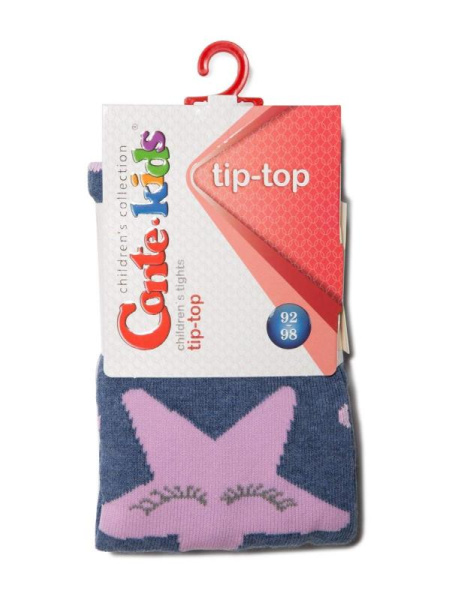 Колготки детские Conte Kids TIP-TOP, р.92-98, 450 джинс Колготки детские Conte Kids TIP-TOP, р.92-98, 450 джинс