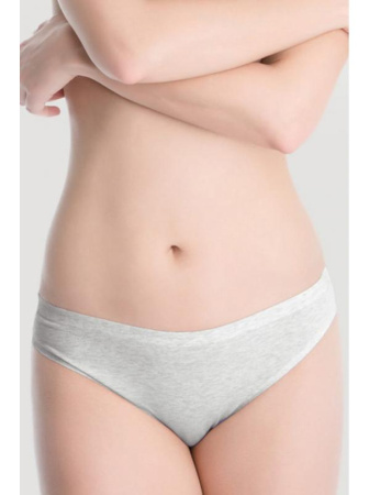 Полные трусики Julimex Cotton Hi-cut Серый