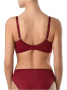 Бюстгалтер CE CITY STYLE RB0009, р.80D, бордо