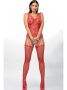 Комбинезон-сетка ANS Leisha Красный